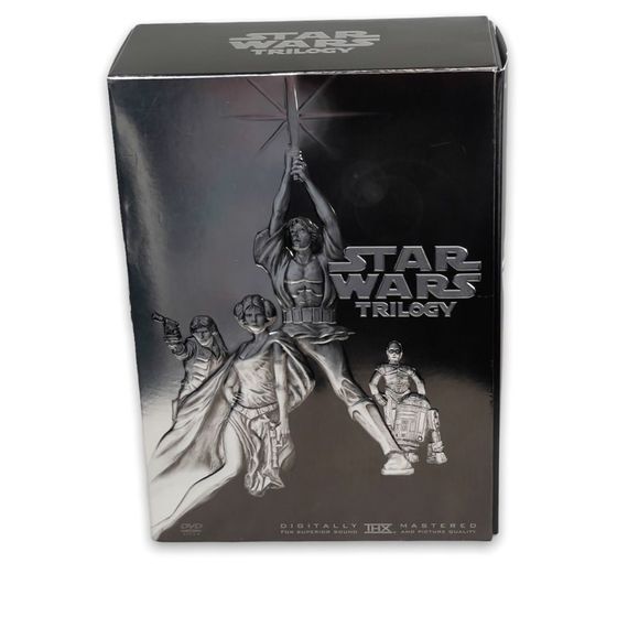 20Th Century Fox Other - Star Wars Trilogy 4 Disc Set DVD Widescreen Edition V-IV Bonus Material 2004 New
